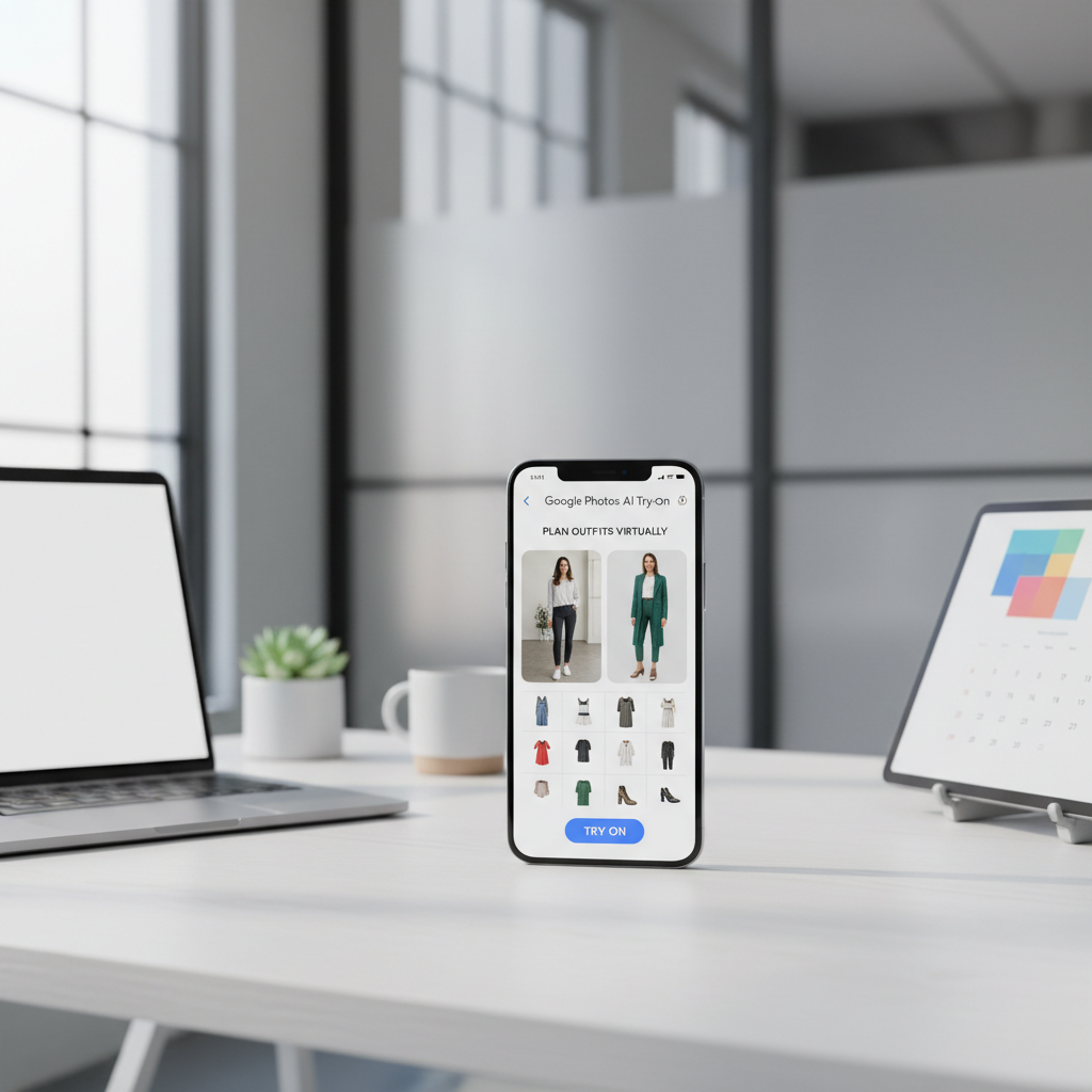 Google Photos AI Try-On: Plan Outfits Virtually with Your Wardrobe
