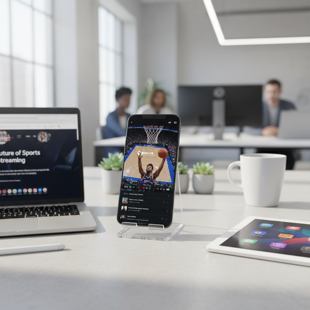 Peacock Brings Vertical NBA Streams to Mobile Phones