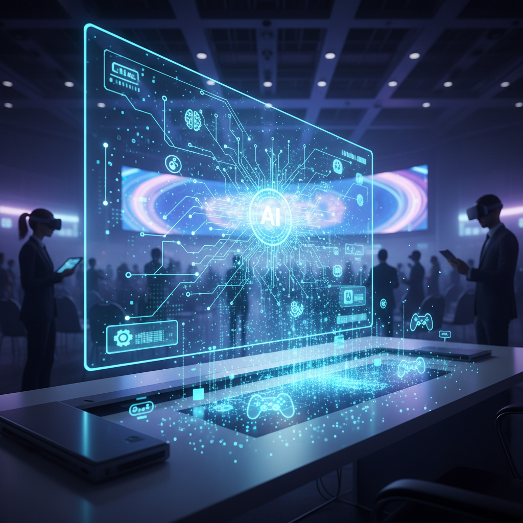 AI Tools Overflow Gaming Conferences, Not Actual Games
