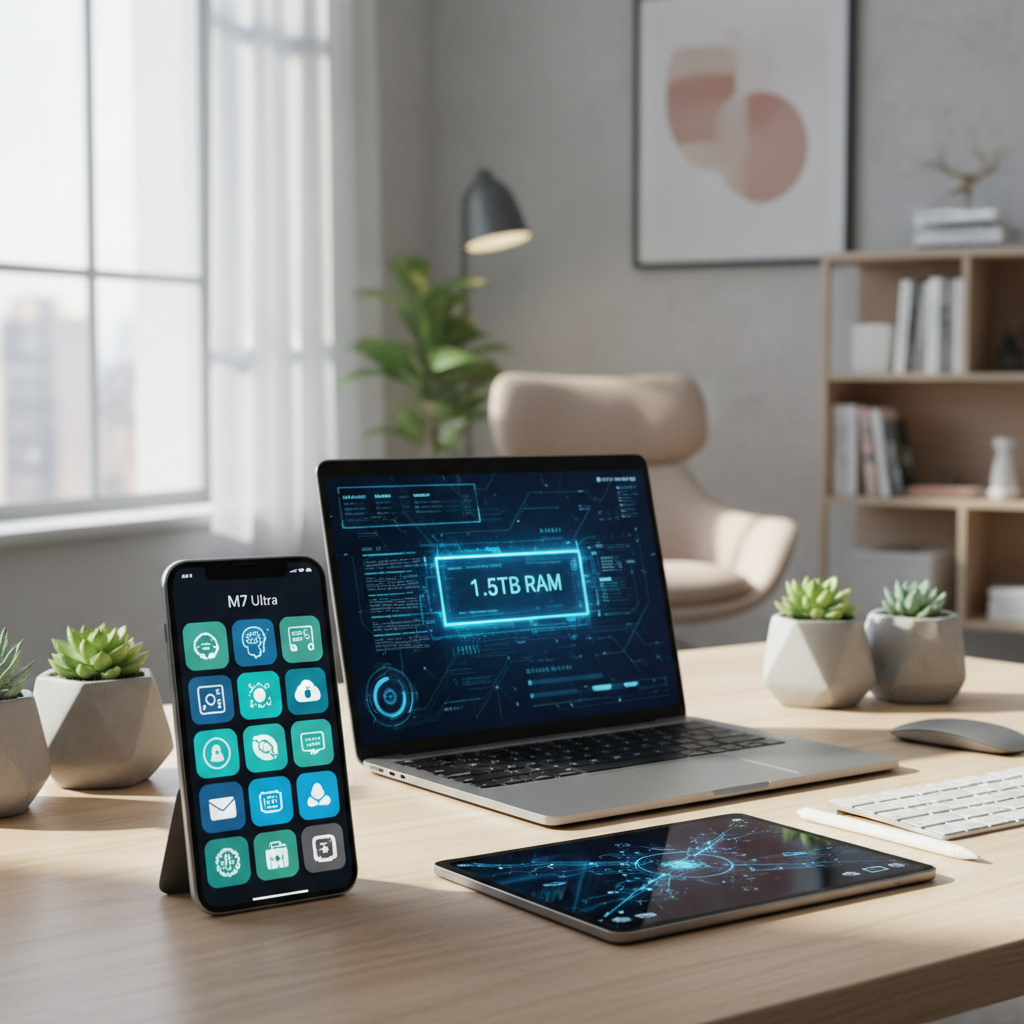 M7 Ultra's 1.5TB RAM: The On-Device AI Workstation Game Changer