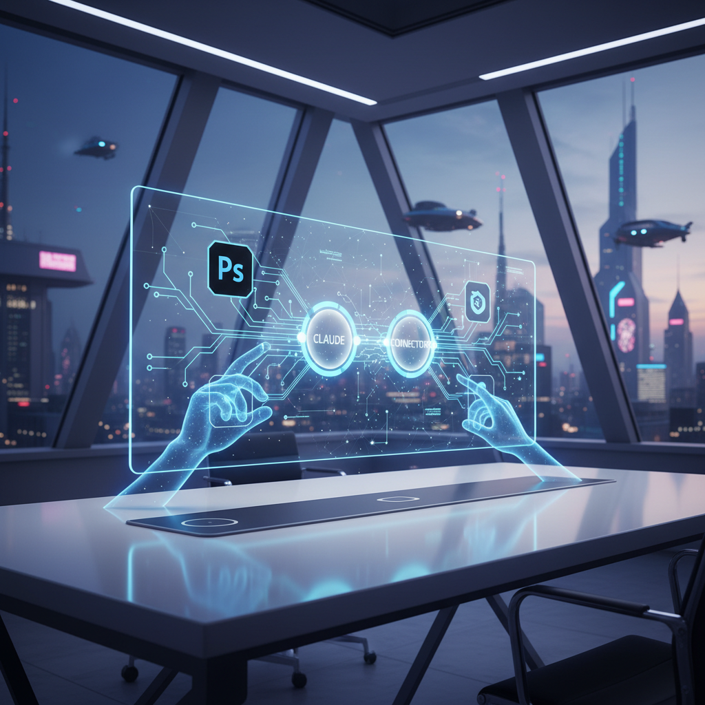 Claude AI Connectors Boost Creative Workflows in Photoshop, Blender