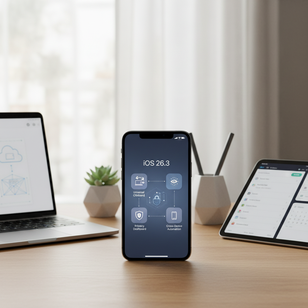 iOS 26.3 Arrives: New iPhone Features for Better Interoperability & Privacy