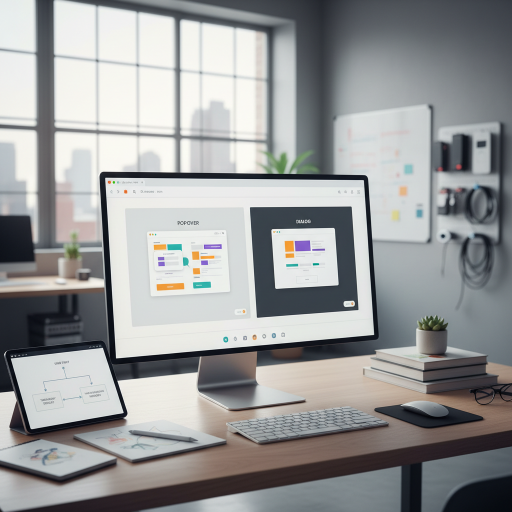 Popover vs. Dialog API: Choosing the Right Tool for Web Accessibility