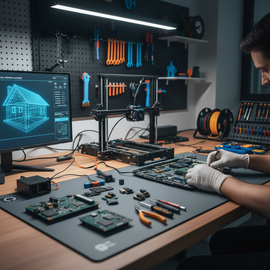 Optimal 3D Printer Placement: Where to Set Up Your Machine Safely