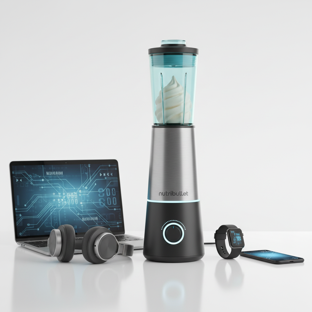 Nutribullet Chill: The Slim Ice Cream Maker for Crowded Kitchens