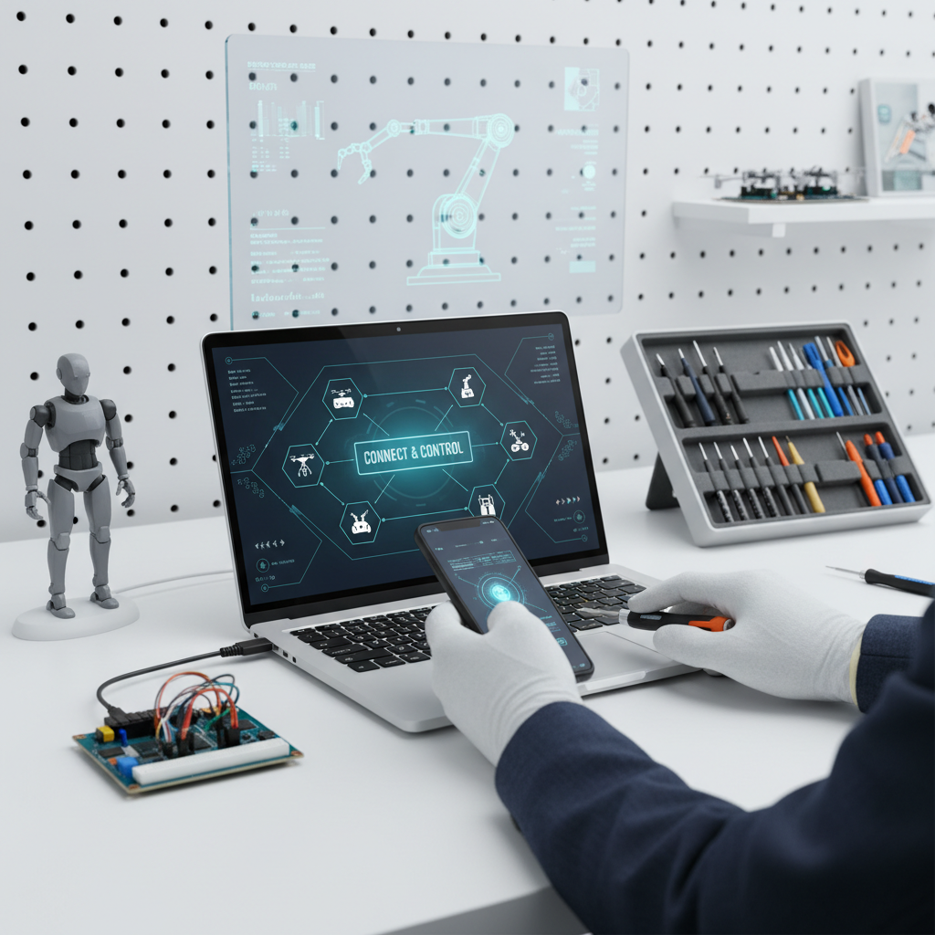 Control Robots with Your Phone: No Coding Required