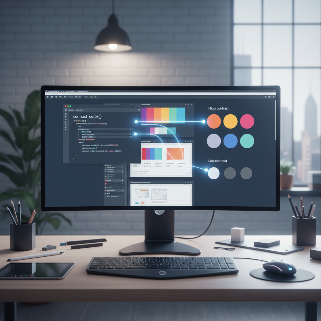 New CSS Function `contrast-color()` Aims to Solve Web Accessibility Failures